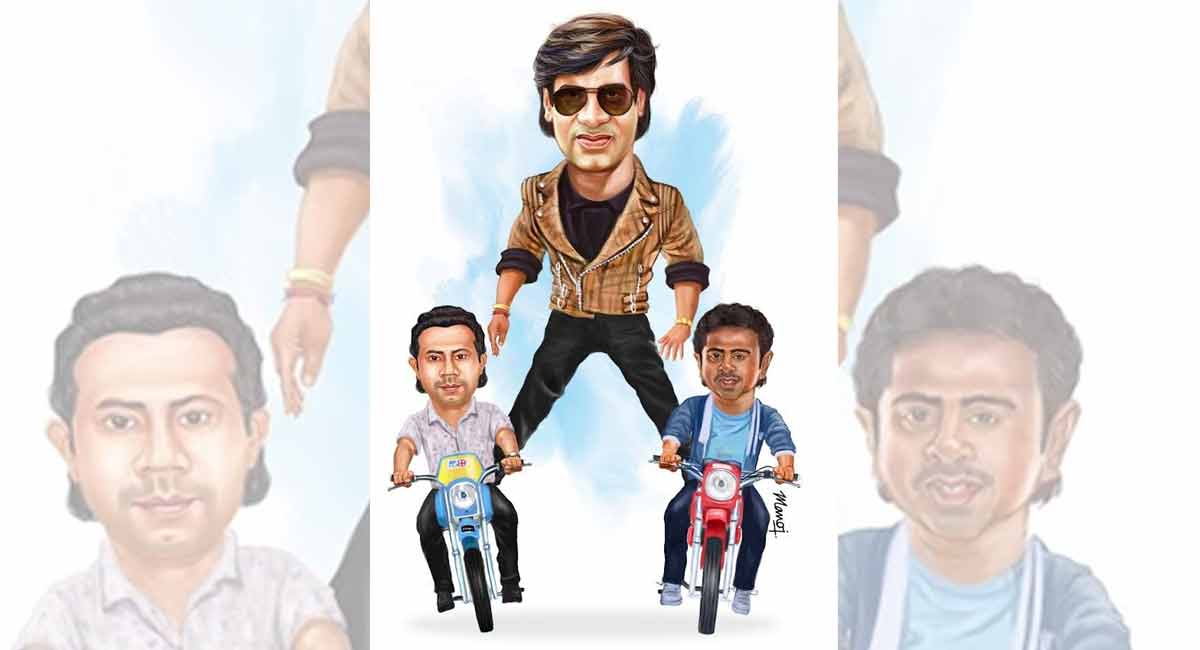 Caricature artiste sketches Ajay Devgn’s iconic characters