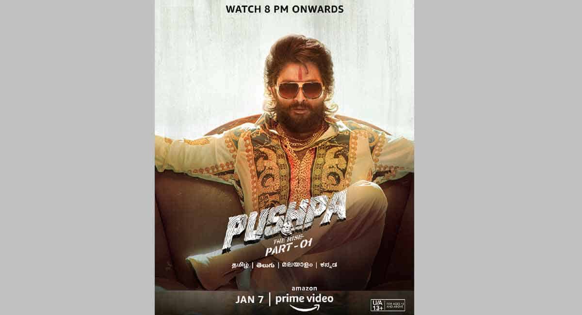 Missed watching ‘Pushpa’ in theatres? Stream it on Prime from Jan 7