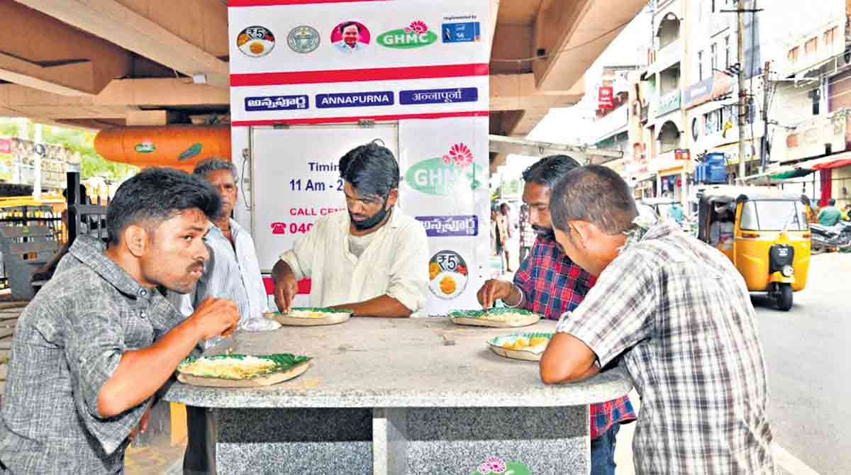 32 more Annapurna canteens to come up in Hyderabad