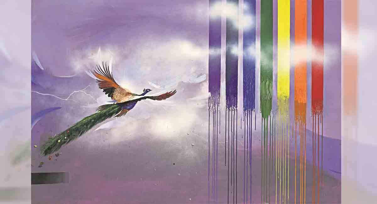 Exploration of nature in contemporary Indian art