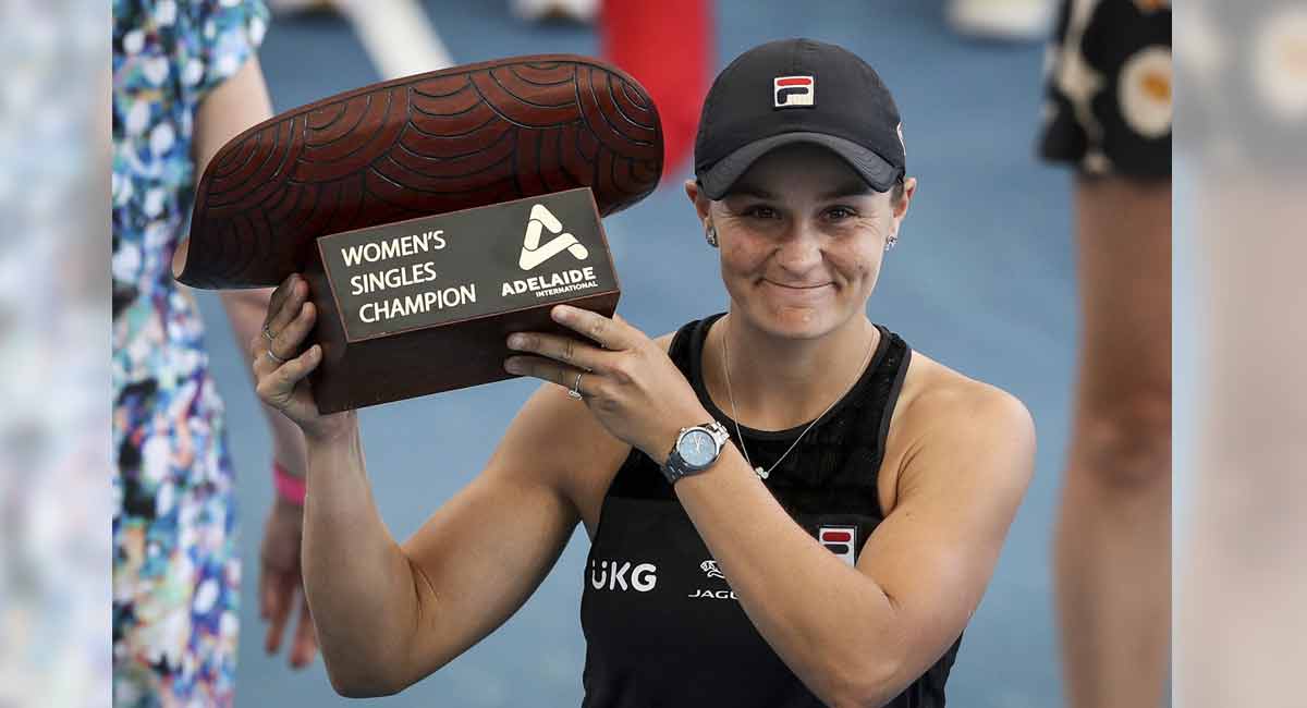 Barty bags Adelaide International, Halep and Anisimova wins WTA titles