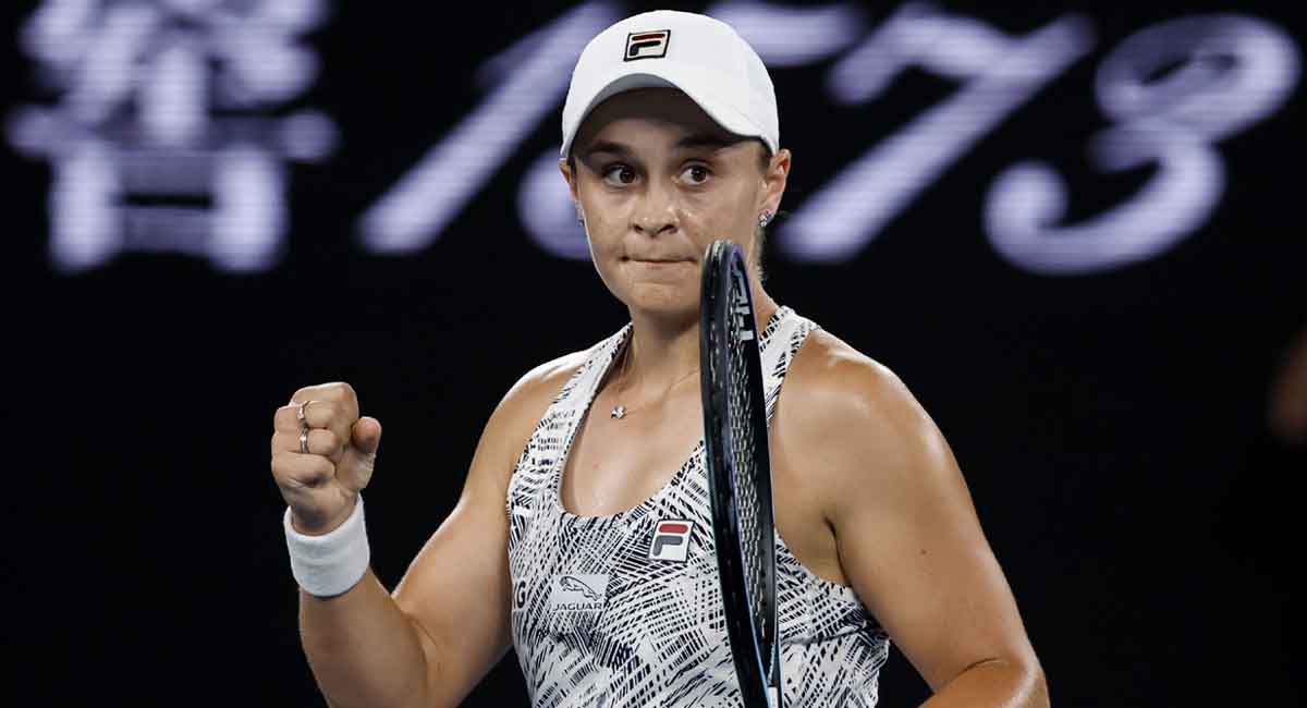 Australian Open: Ash Barty stroms into final