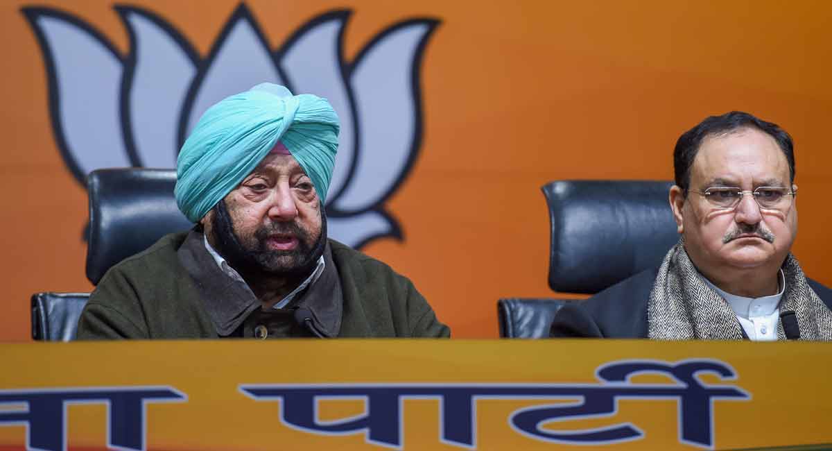 BJP will contest 65 seats, Amarinder’s party 37 seats in Punjab, says JP Nadda