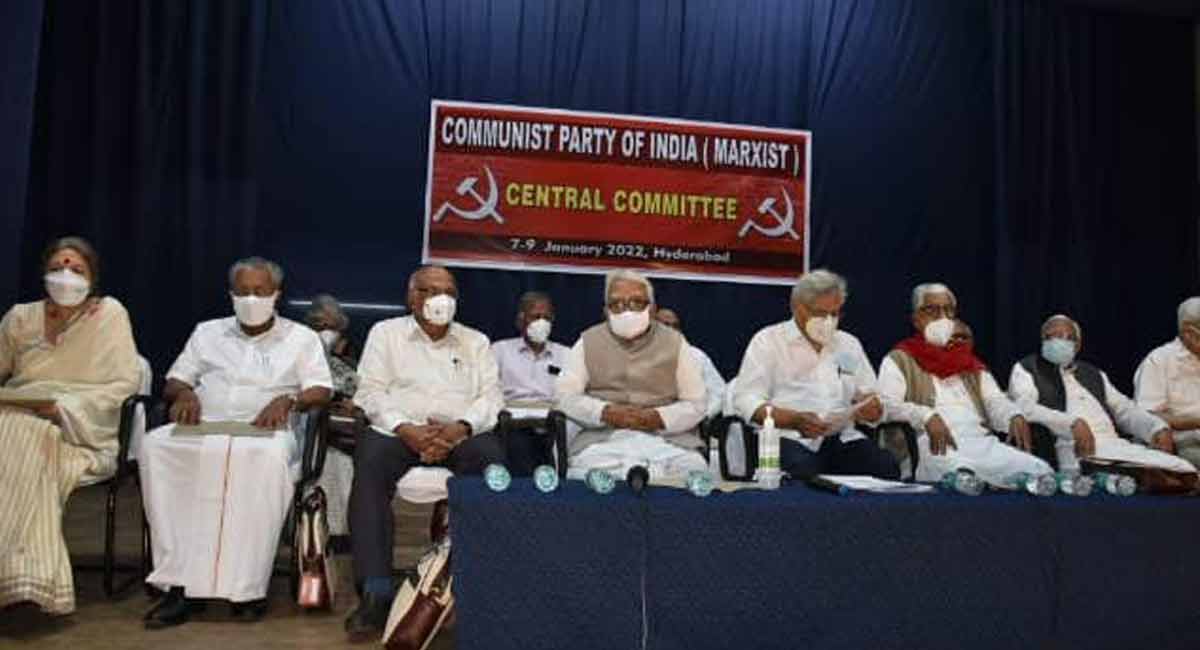 CPI (M) Central Committee meeting commences in Hyderabad