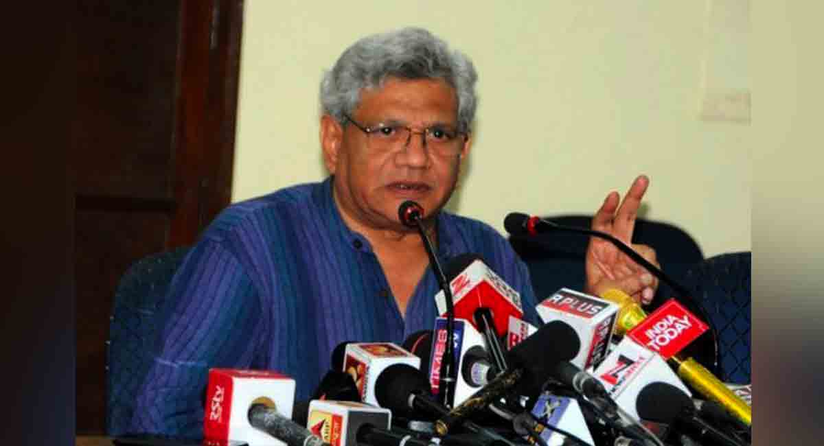 Anti-BJP wave blowing across the country, says Sitaram Yechury
