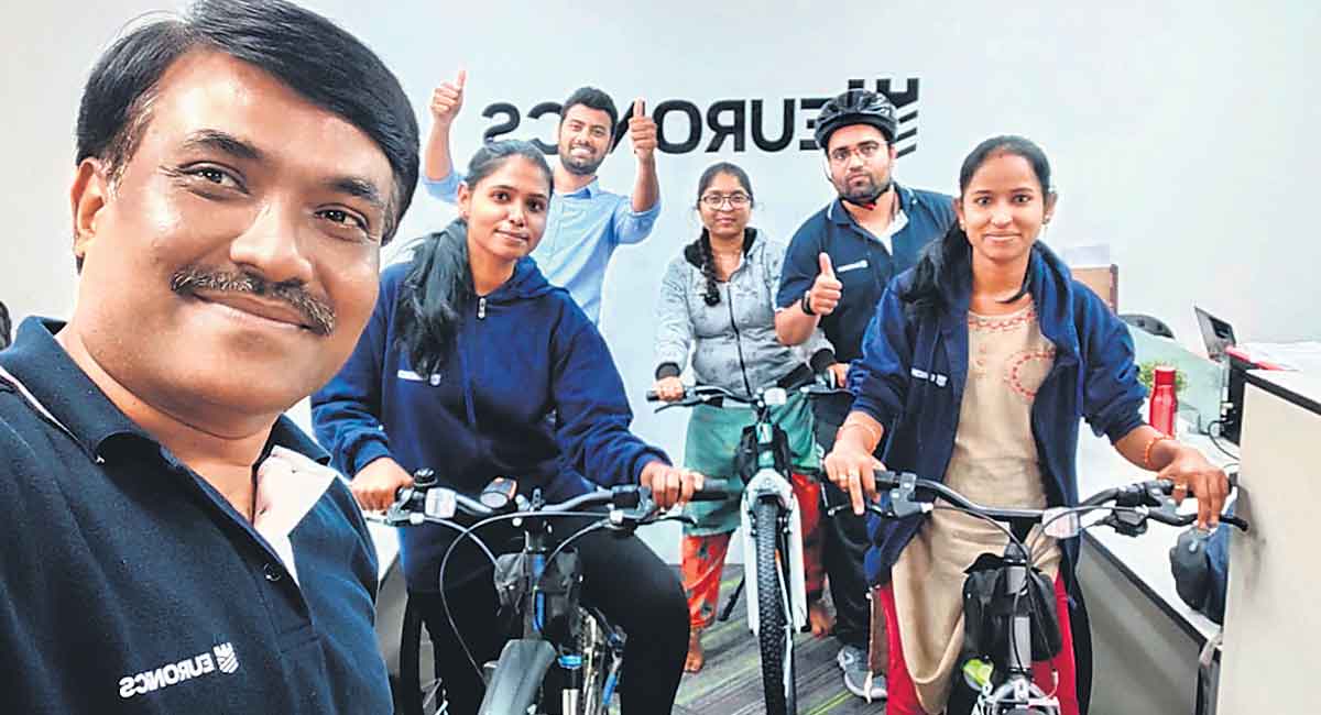 These free cycles come with a challenge