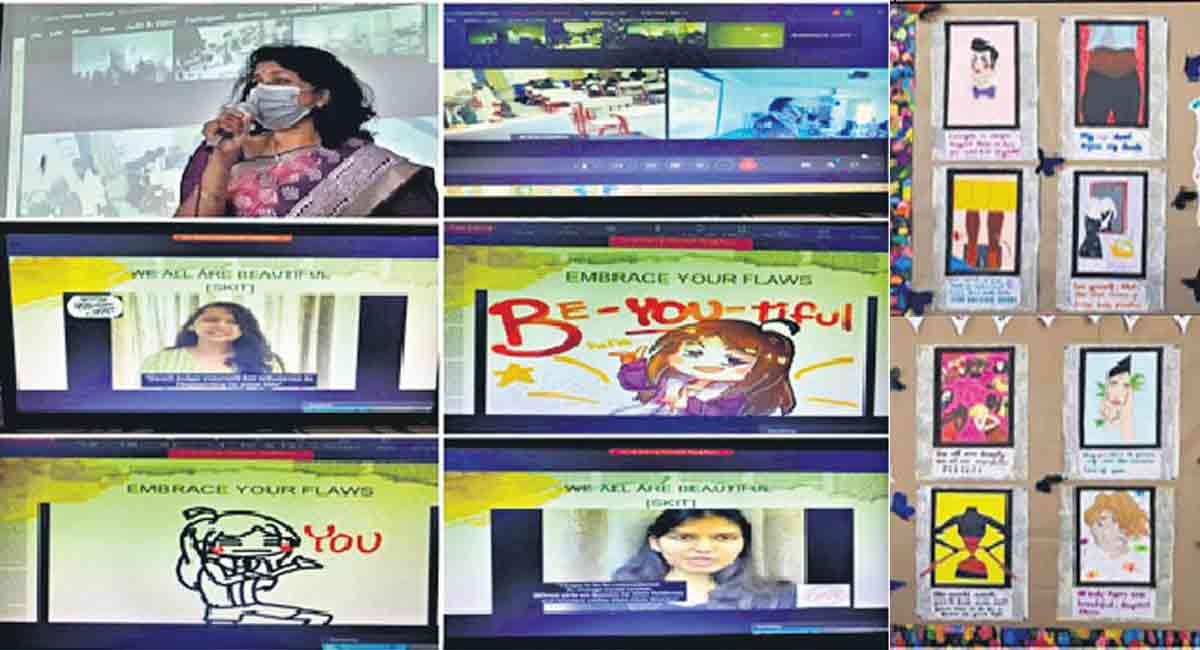 Health week: DPS Nacharam Students deliver strong messages