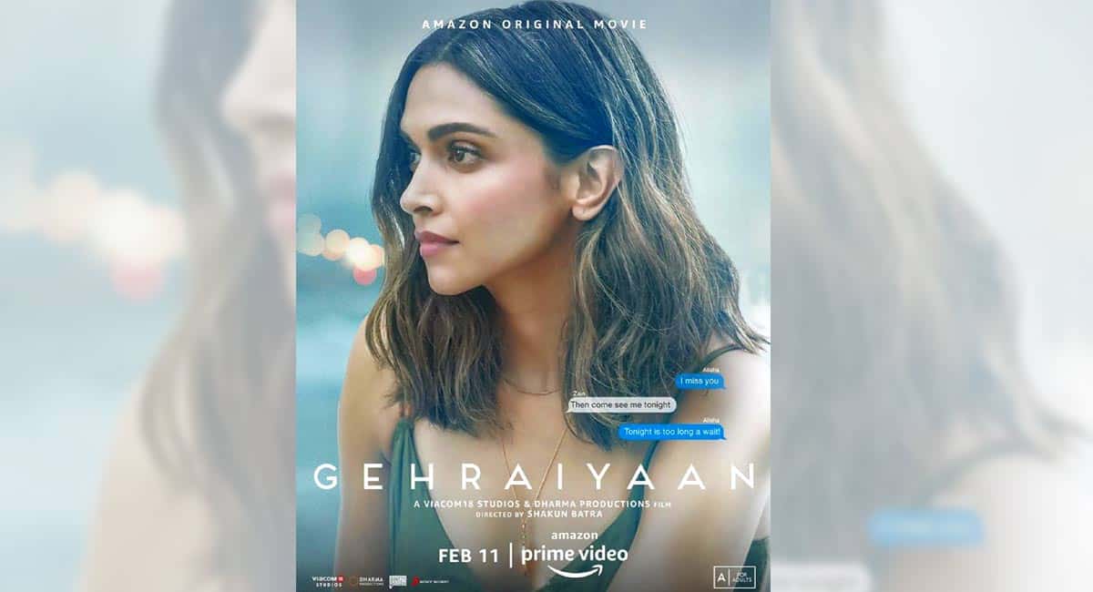 Deepika Padukone unveils ‘Gehraiyaan’ posters on 36th birthday