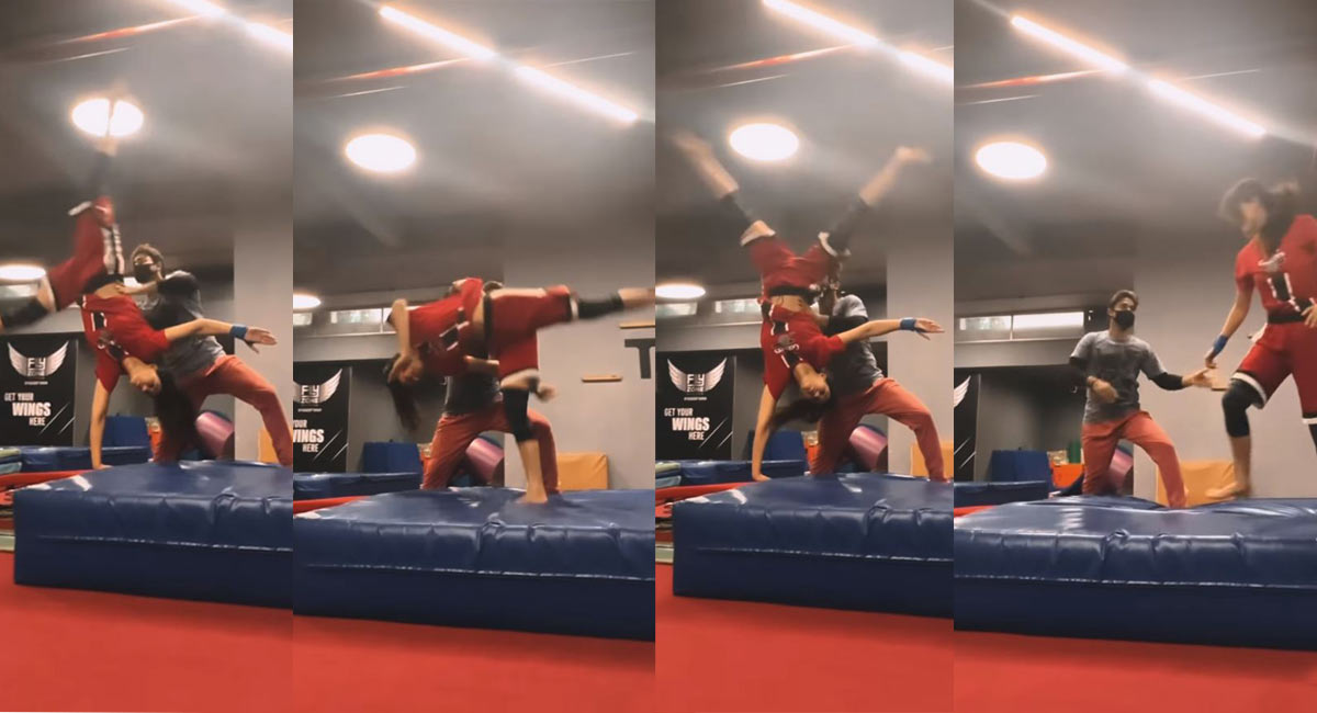 Disha Patani gives fitness goals with her new Instagram post