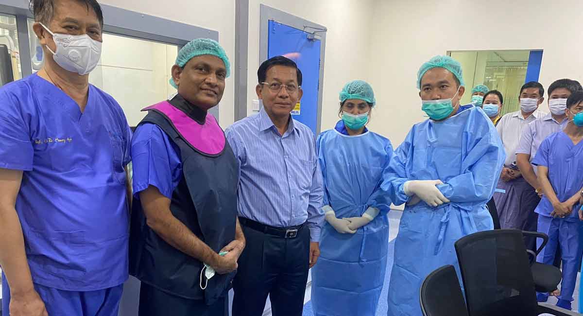 Hyderabad doctors perform heart procedure to Myanmar PM’s grandchild