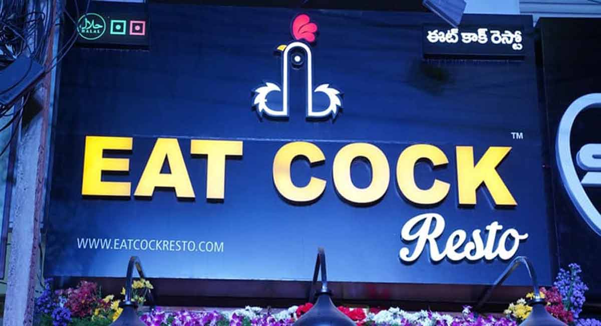 This eating joint in Hyderabad called ‘Eat Cock’ is grabbing some eyeballs