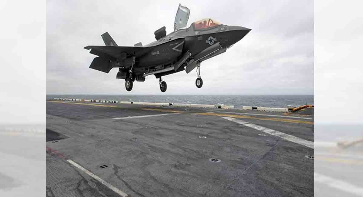 7 injured after F-35 jet crashes on US aircraft carrier in South China Sea