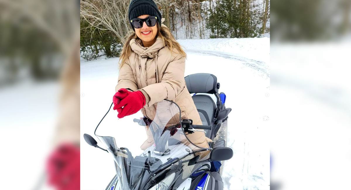 Fed up of gym exercises, actress Rambha takes a break