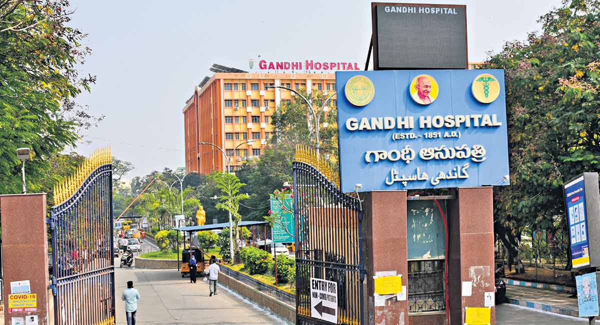 Gandhi Hospital prepared to meet Omicron wave