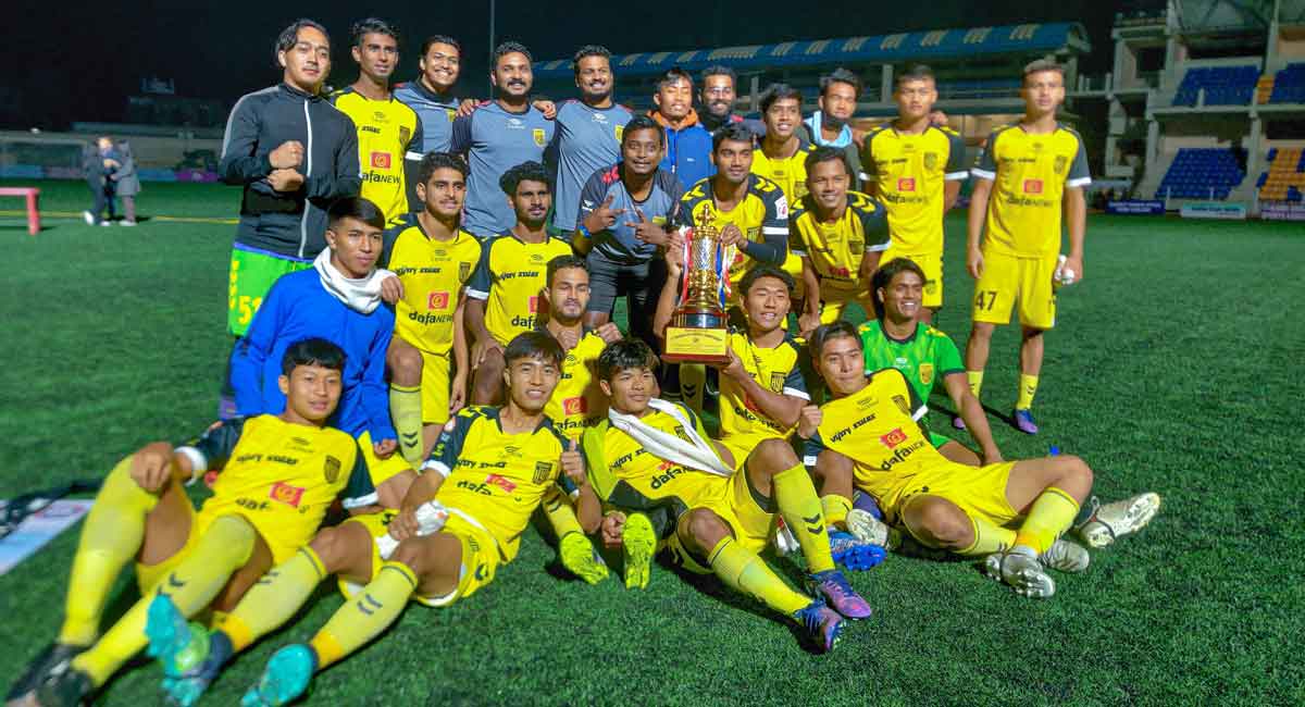 HFC ‘B’ finish runners-up at CEM Gold Cup 2022