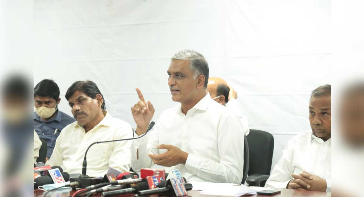 Replicate Dalit Bandhu across the nation, Harish demands Centre