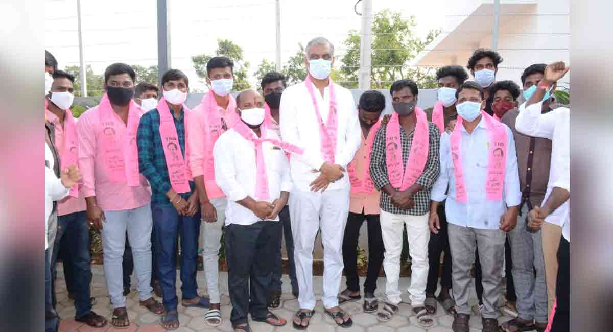 BJP is Bhartiya Jhuta Party: T Harish Rao