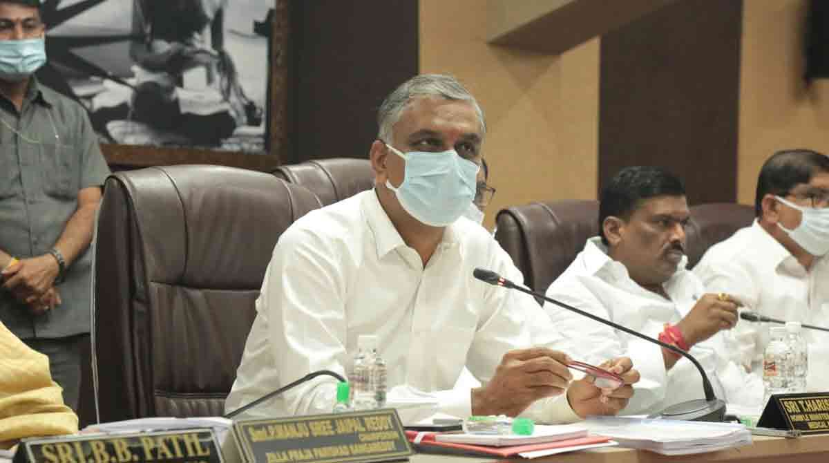 1 lakh home isolation kits, 2 lakh testing kits for Sangareddy: Harish Rao