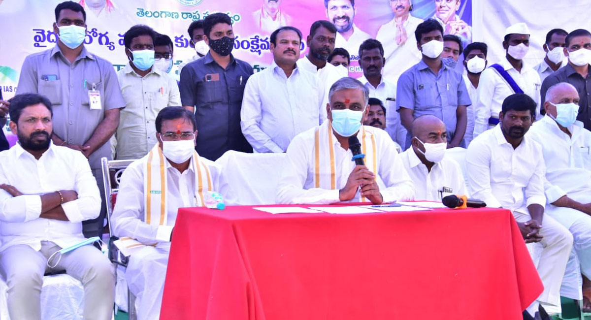 23 maternity hospitals being built at a cost of Rs 407 crore: Harish Rao