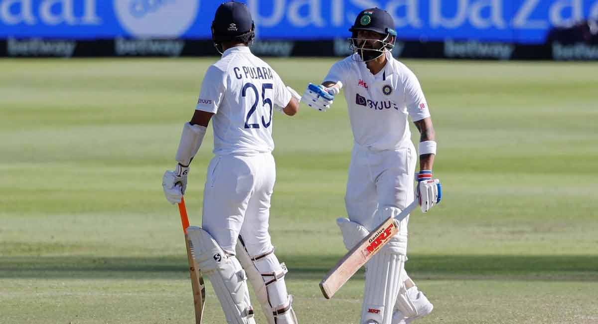 IND vs SA, 3rd Test: India 57/2 at stumps, lead by 70 runs on Day 2