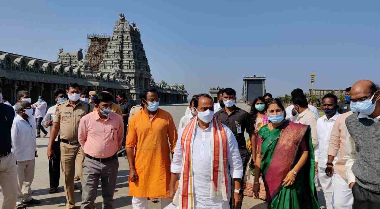 Arrangements to perform rituals for relaunch of Yadadri temple underway: Indrakaran Reddy
