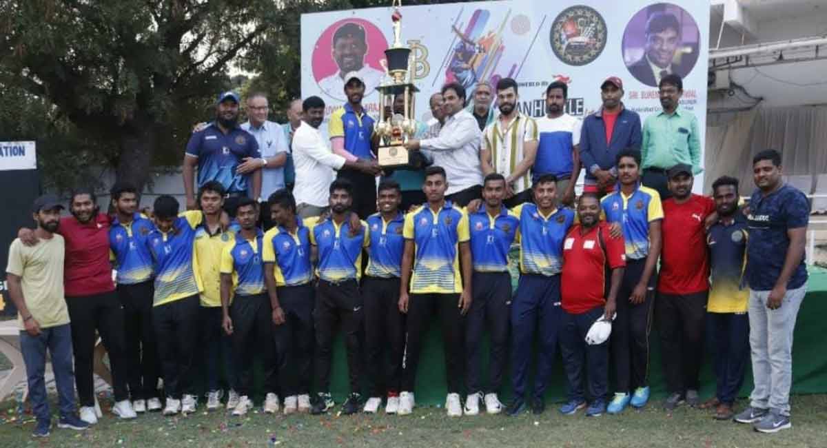 Hyderabad: Iqbal Cricket Academy lifts Jai Bhagwati Trophy