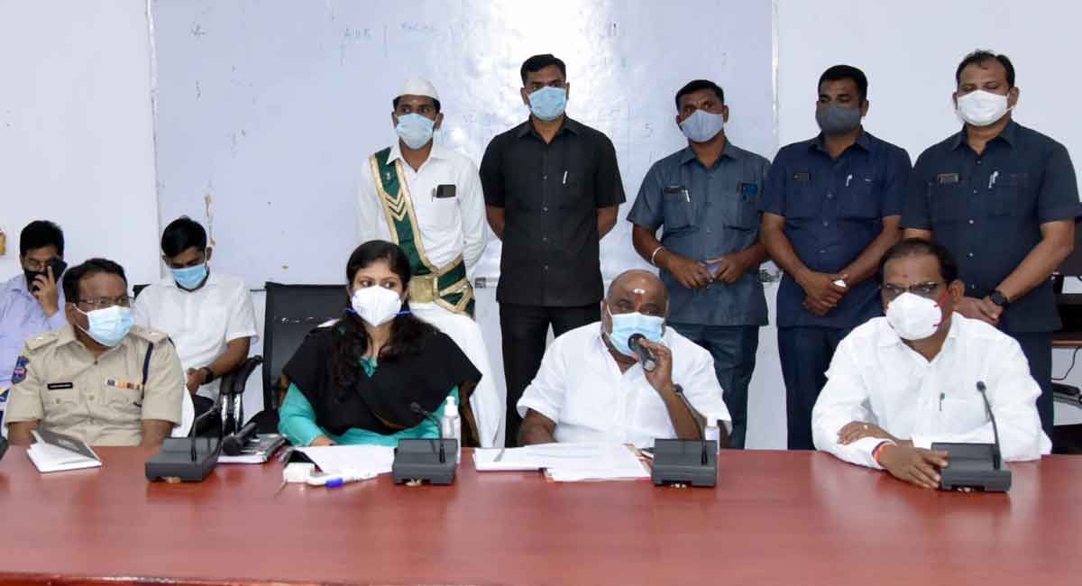 98 pc given first dose in Adilabad: MLA Jogu Ramanna