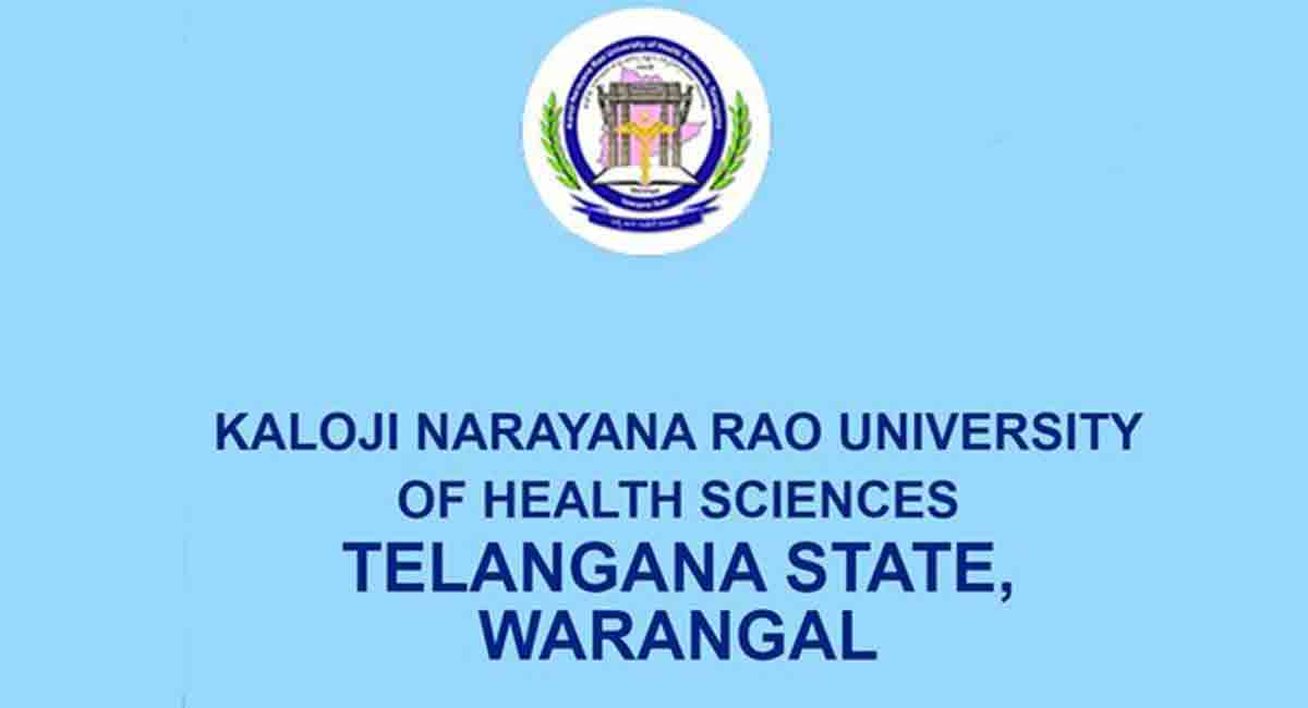 KNRUHS notifies admissions into PG courses in management quota