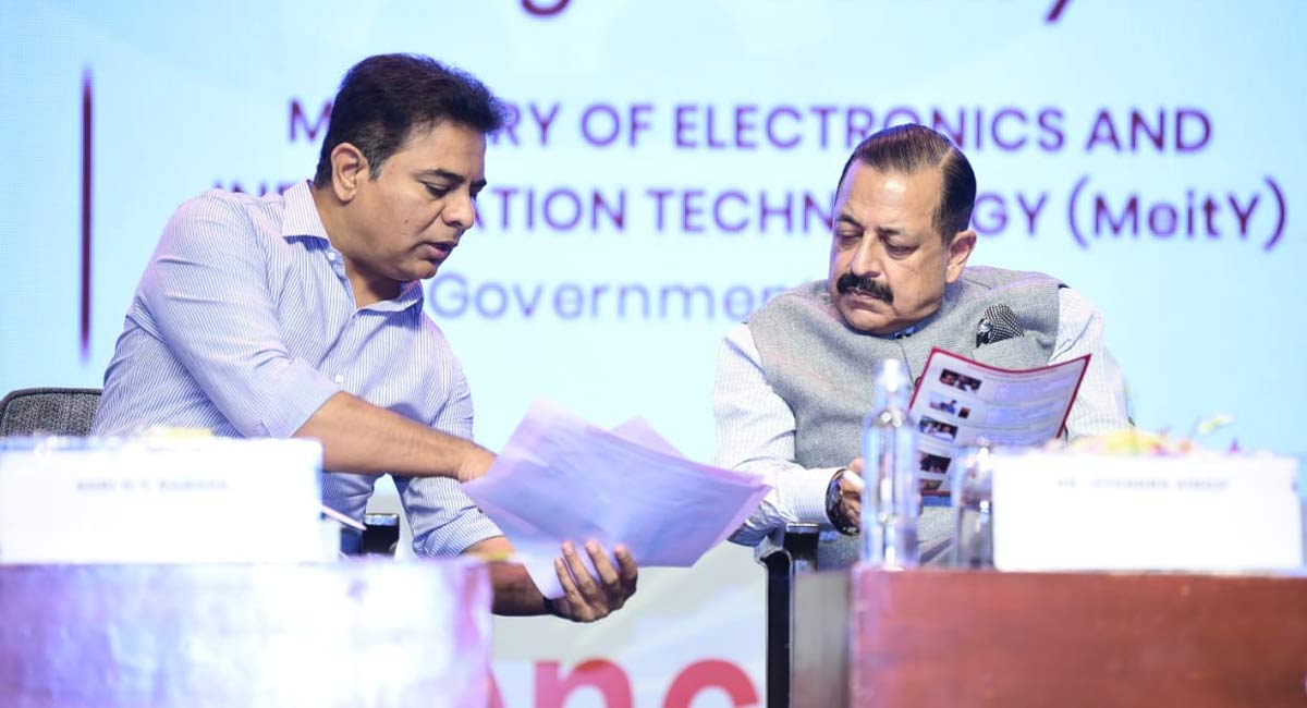 KT Rama Rao asks Centre to sanction ITIR, IN-SPACe in Hyderabad
