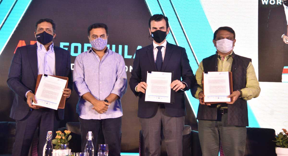 Hyderabad best fit for Formula E racing: KTR