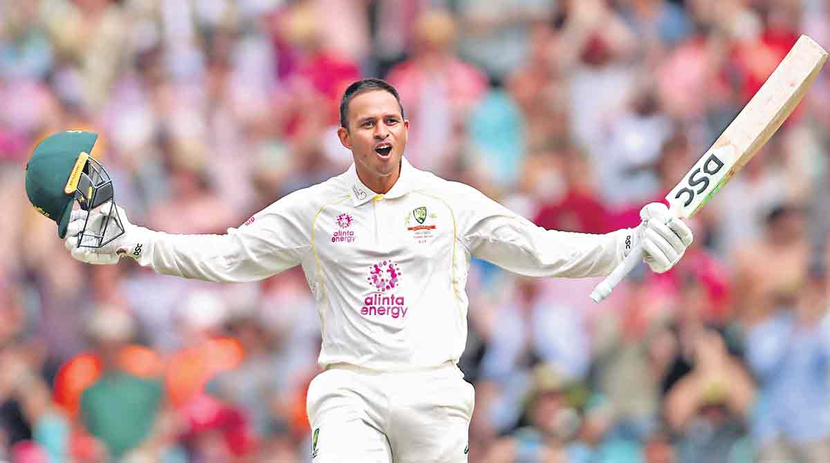 Ashes Trophy, 4th Test, 2021-22: Comeback man Khawaja hits century