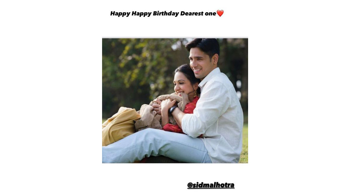 Kiara pens a heartfelt birthday wish for her ‘dearest’ Sidharth Malhotra