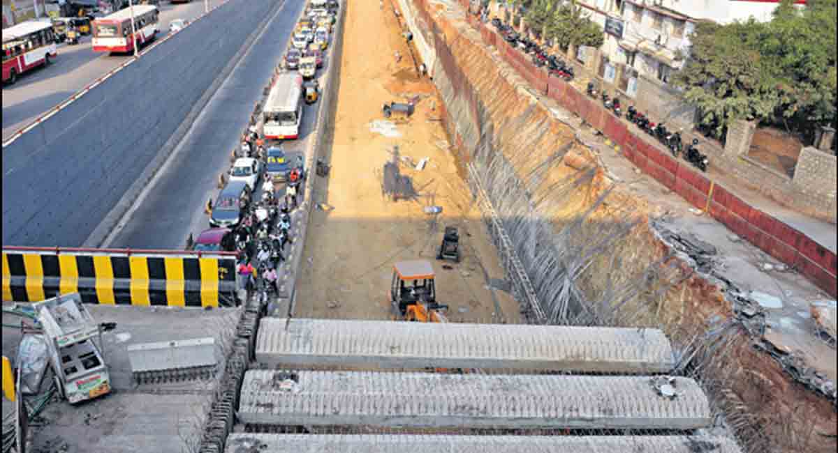 Hyderabad: LB Nagar underpass to be ready by Feb-end