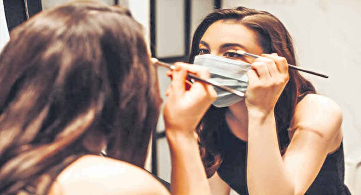 Makeup routine during the pandemic
