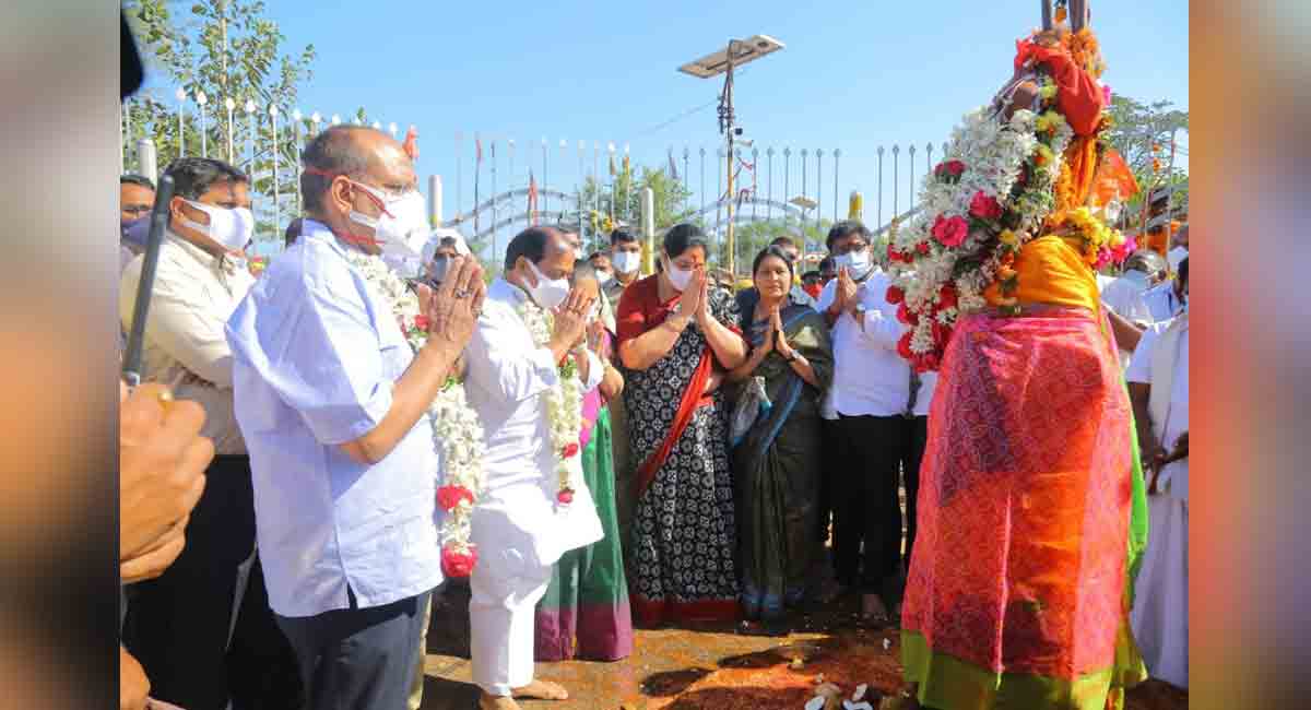 KCR likely to visit Medaram Jatara on February 18: Indrakaran Reddy