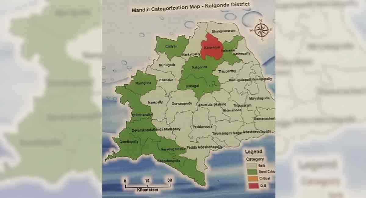 Telangana: Ground water extraction still high in Nalgonda district