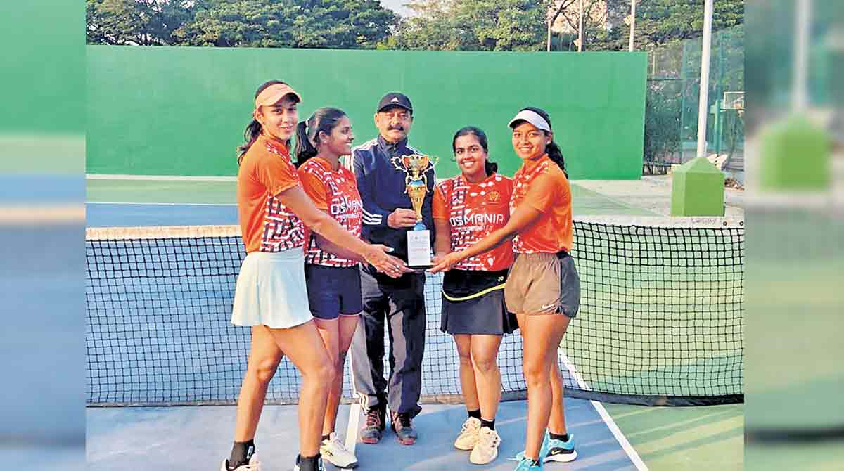OU women emerge South Zone tennis champs