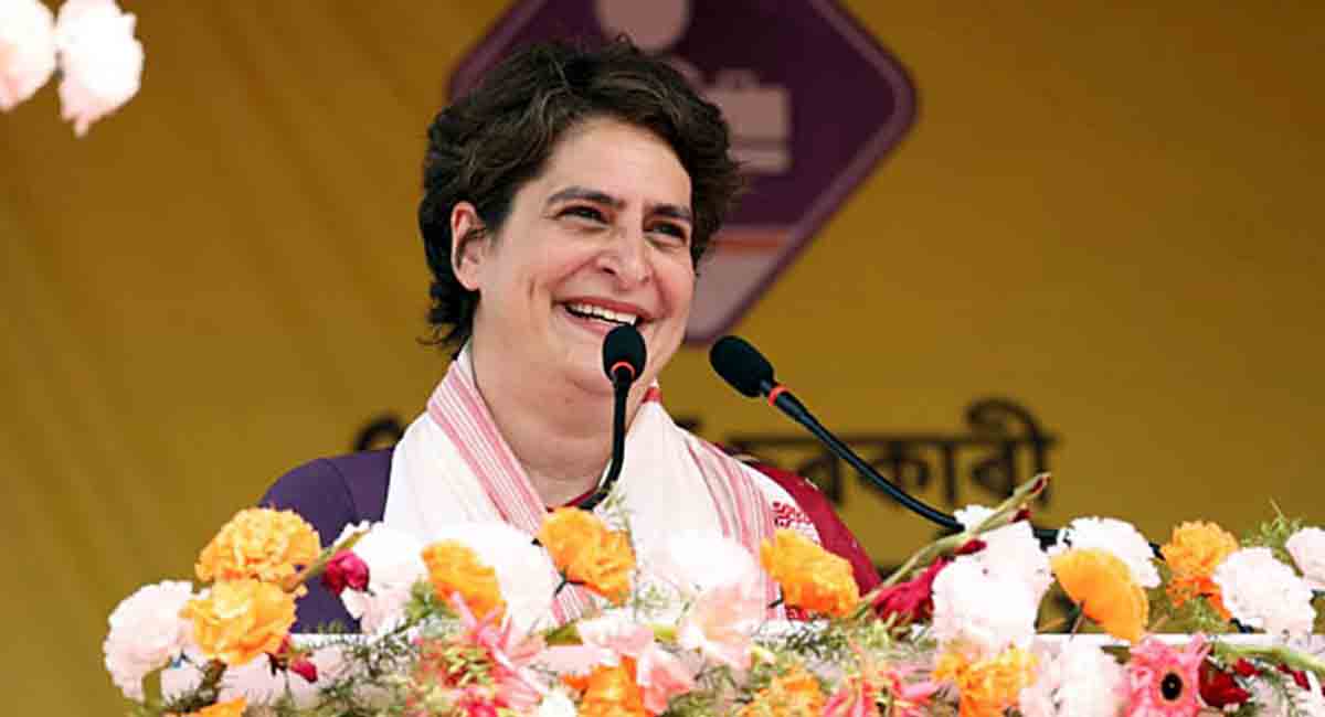 Priyanka Gandhi releases first list of 125 candidates for UP polls