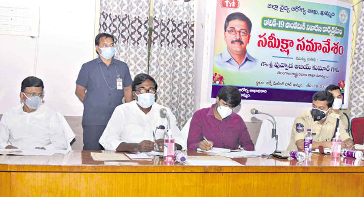 Take steps to tackle Covid spread: Puvvada