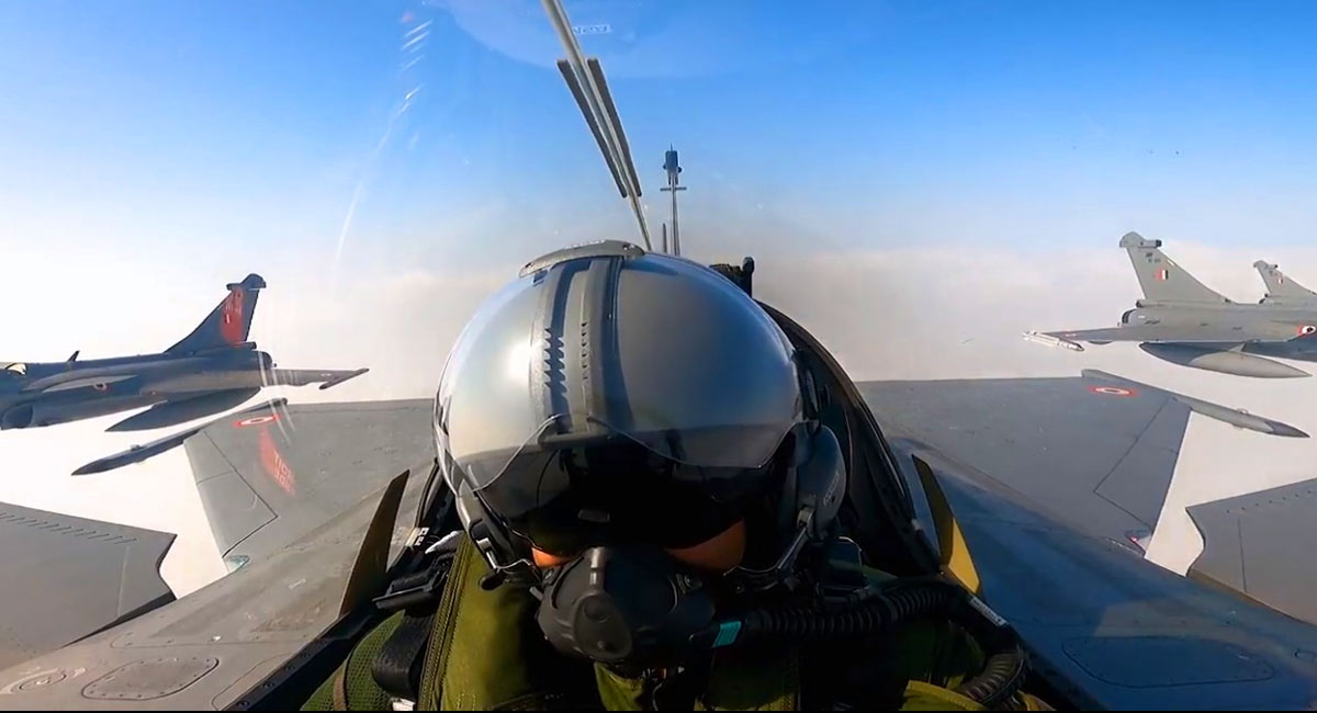 R-Day celebrations: Defence Ministry’s spokesperson shares cockpit view of various fighter jets during its formation