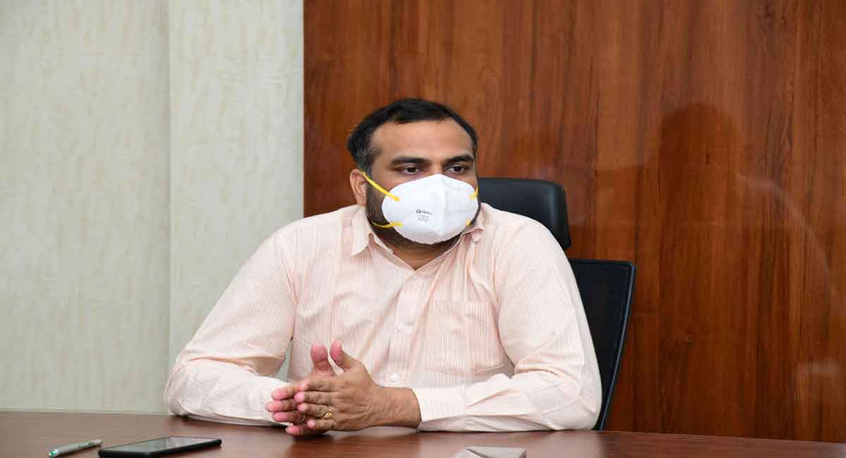 Provide better treatment to Covid patients: Karimnagar Collector
