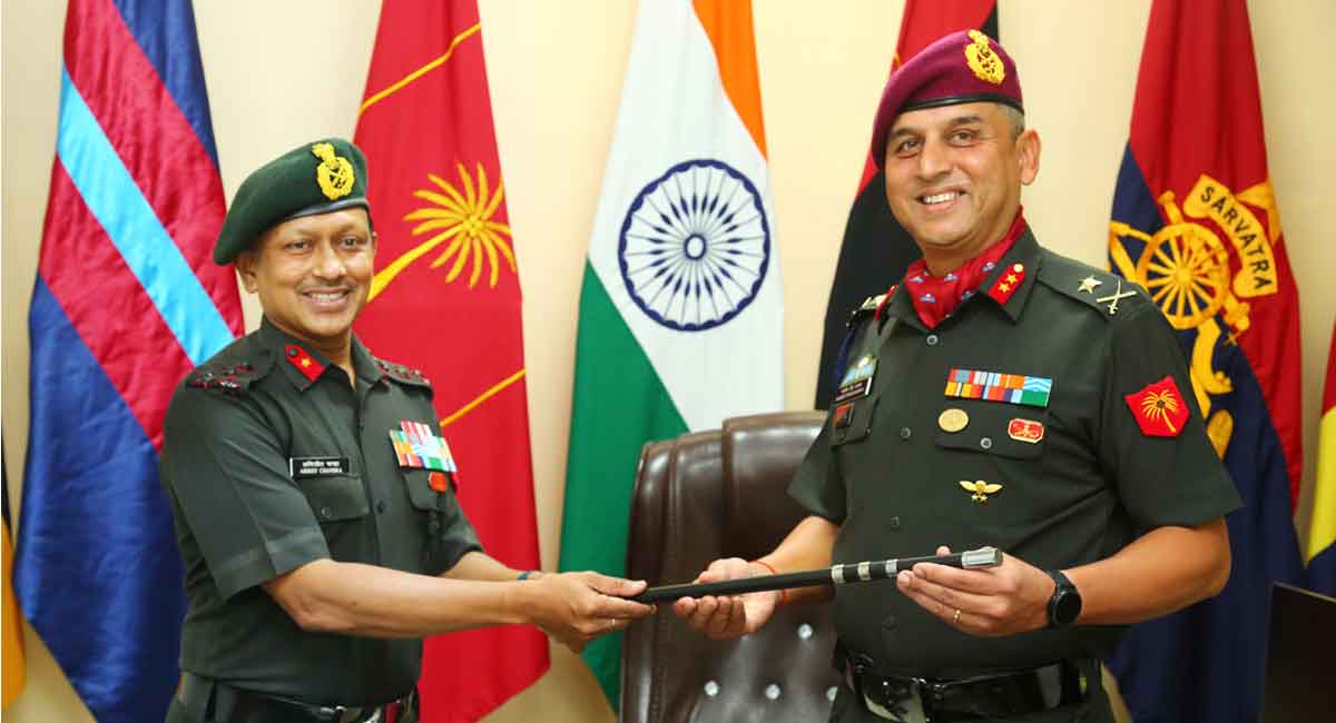Major General Ranjeet Singh takes over as GOC of TASA