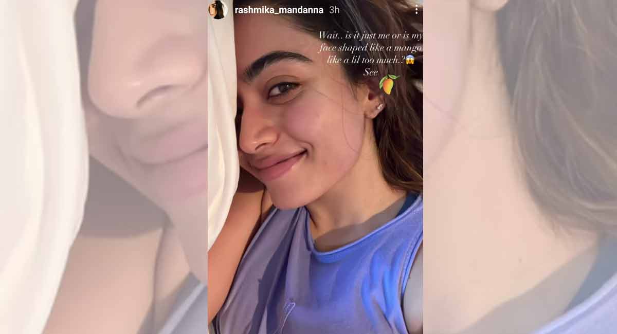 Rashmika Mandanna’s cute ‘good morning’ pose steals fans’ hearts