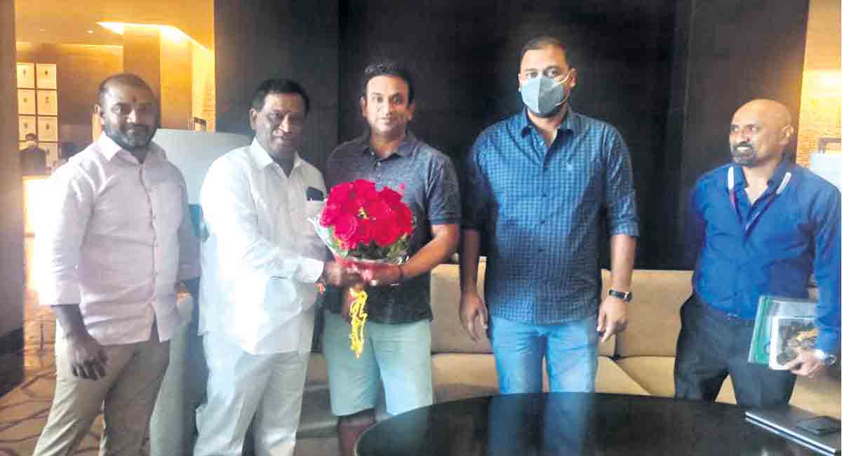 Football academy in Gajwel soon: SATS chairman Venkateshwar