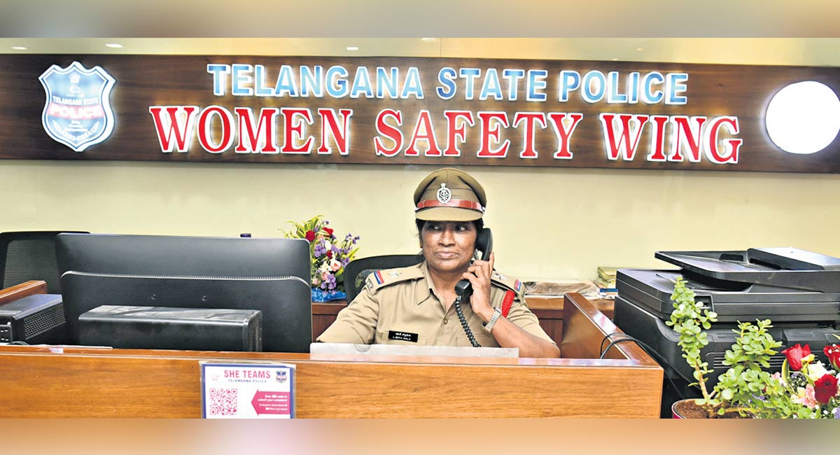 She Teams synonym for women safety in Hyderabad