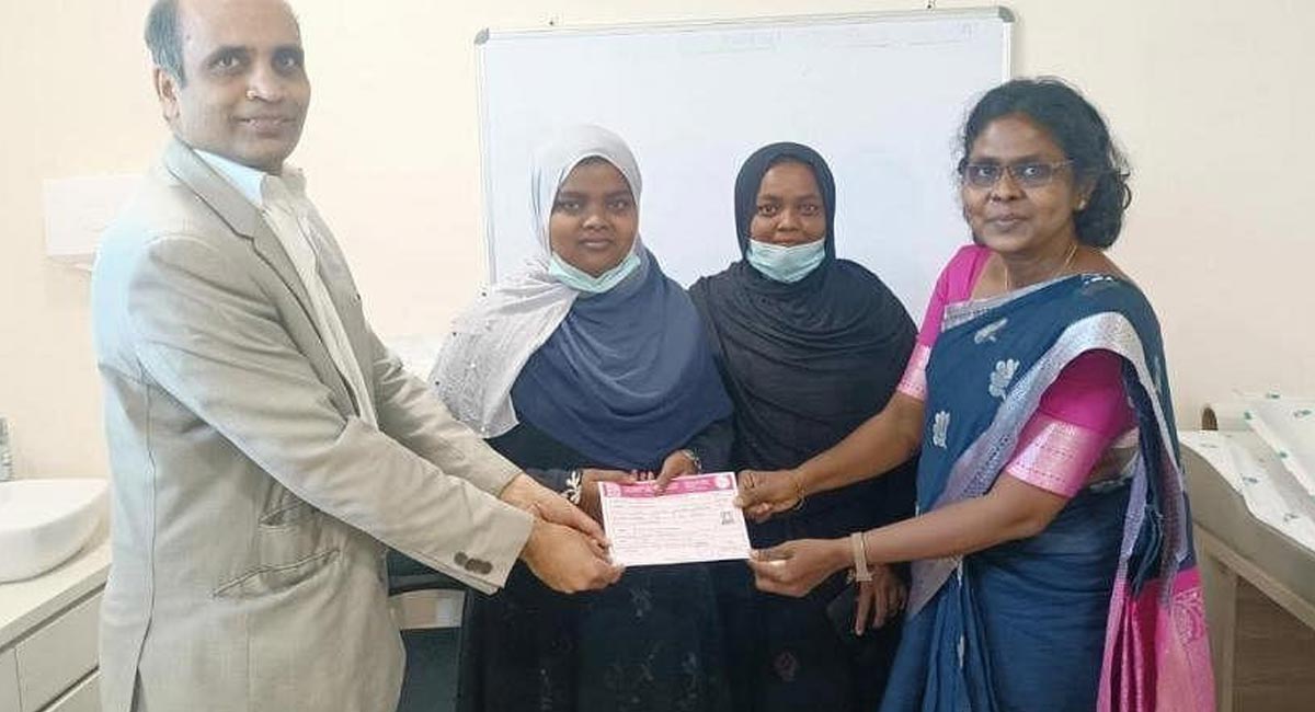 Specially-abled girl to become first doctor from remote TN village