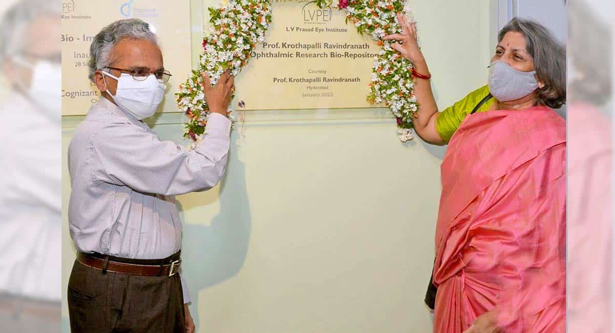 State of the art biorepository inaugurated at Hyderabad-based LVPEI