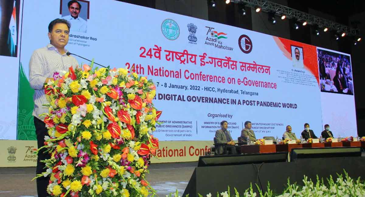 TS has made transition from digitization to m-governance through e-governance in 6 years: KTR