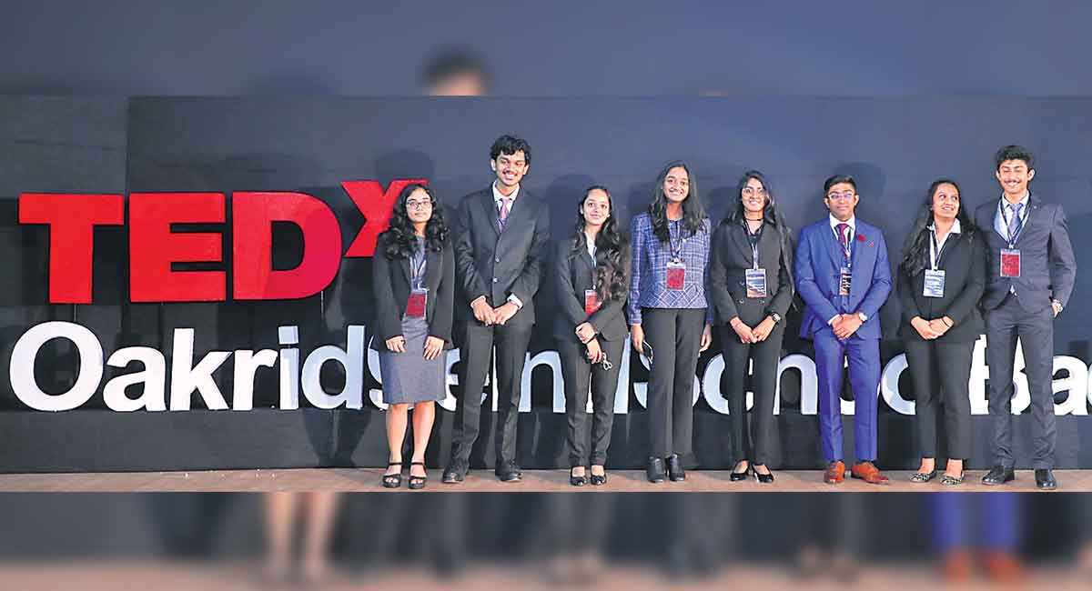 Hyderabad: Oakridge students organise TEDx event