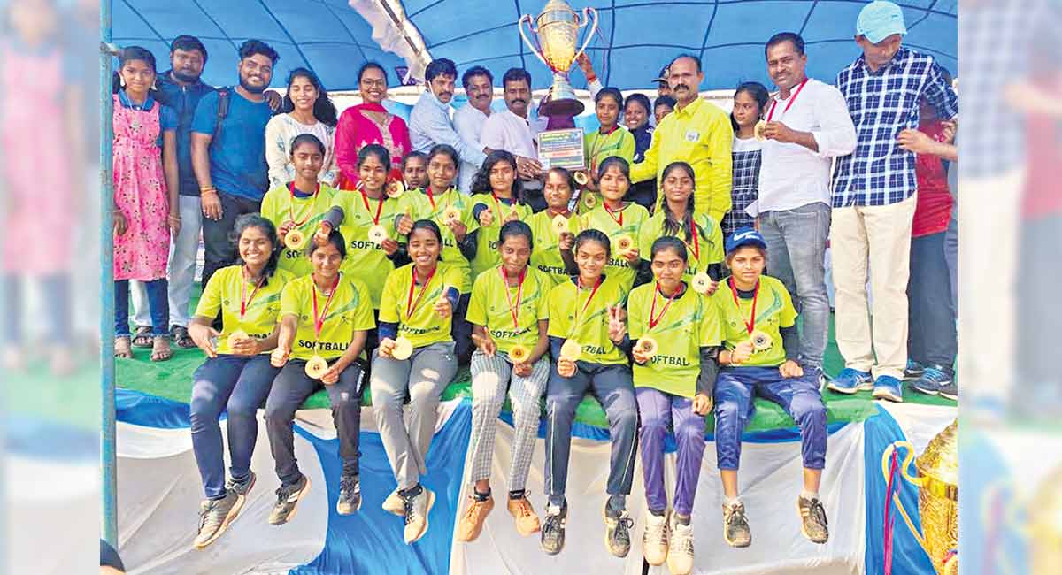 Telangana girls emerge champs of Junior National Softball Championship